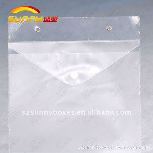 Transparent envelope with dividers and Indexes